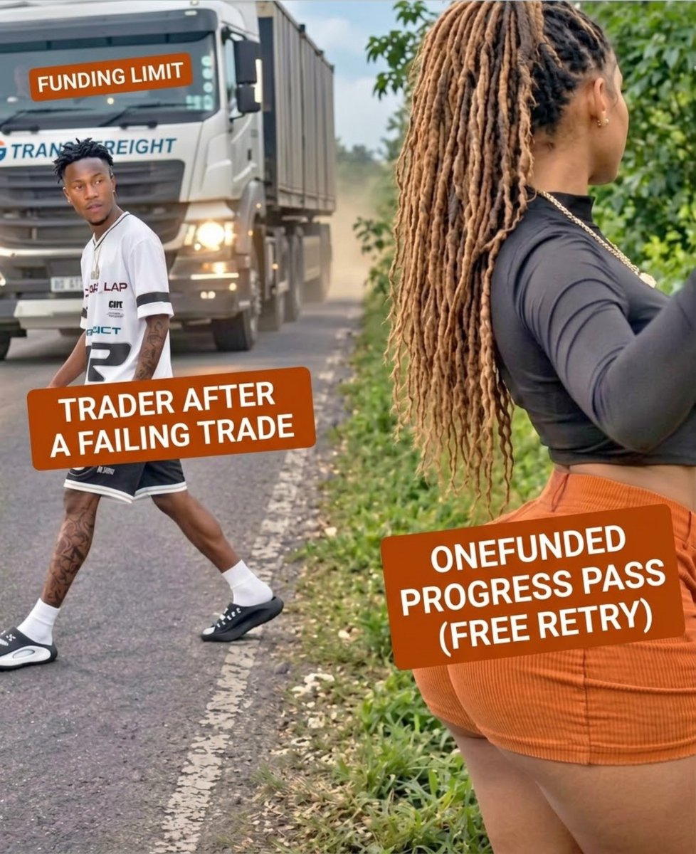 nextlevelfx01's tweet photo. When the market hits your account, but you already secured 50% profit target earlier... 😎🔥
​Thanks to OneFunded Progress Pass, a breach isn't the end of the road. Free Retry saved the day! 🚀💸
​Tag
@One_Funded
#OneFundedProgressPass #trading #proptrading #forexmemes https://t.co/ZjsY4tfJxE