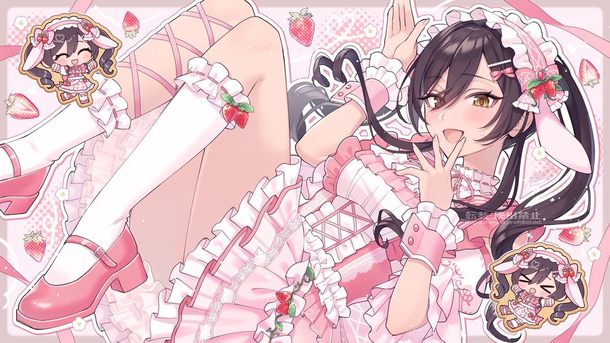 12demonemui's tweet photo. 🍓·····♡·····Ი𐑼·····♡·····🎀
ミエルーズコッコローナ
🎀········♡··········♡········🍓 https://t.co/rhV3RHMFjG