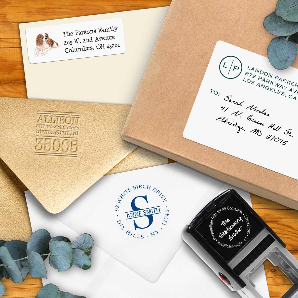 StudioNotes's tweet photo. Make your mark ✔️ with personalized stampers, embossers and address labels!  Save up to 38% off. Shop now 🛒: https://t.co/d65sSx2KWX https://t.co/mT1epwpLXJ