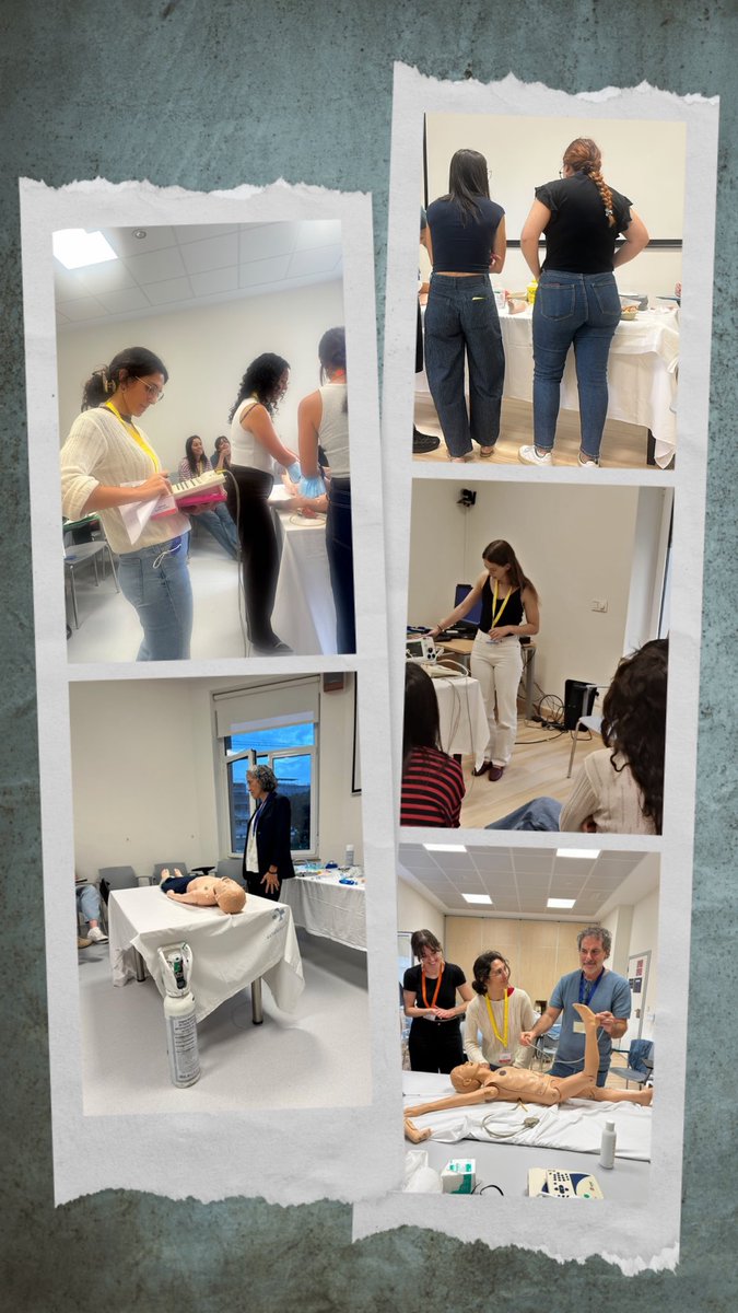 gercppyn's tweet photo. 📍Se ha celebrado en Donostia estos días un Curso de Instructores de RCP Pediátrica 

❤️Jornadas intensas, llenas de aprendizaje, simulación, intercambio de experiencias y ganas de seguir creciendo como docentes

💪🏼Impulsando docentes de comprometidos con la excelencia formativa https://t.co/Y97wAiJlW1