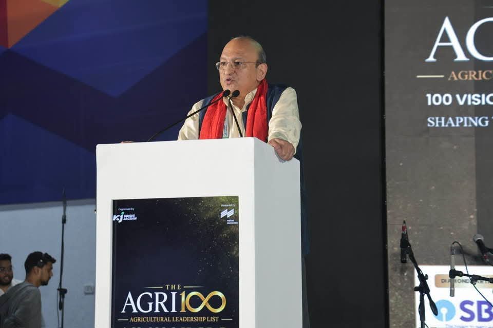 shridhart's tweet photo. AGRI100 – Celebrating Agricultural Leadership
An initiative of the KRISHI JAGRAN Group.
As the Jury Co-chair, distributed the awards to 100 outstanding individuals and institutions in an impressive ceremony in Bengaluru, India on 1st October 2026
#THEAGRI100 #Krishijagran https://t.co/l3o22a2DMa