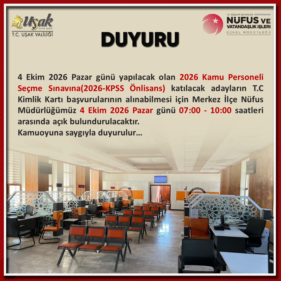 UsakNufus's tweet photo. .@serdarkartaltr @TC_UsakValiligi @TCNufus @canerkosek https://t.co/UzDhuJw0nW