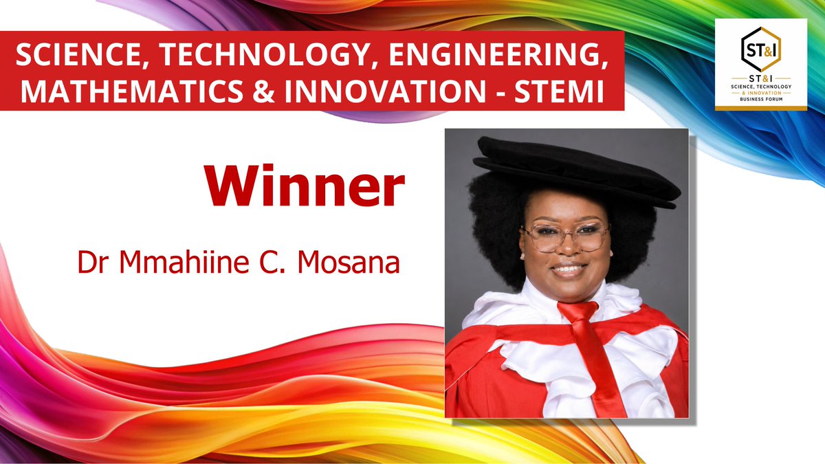 mailandguardian's tweet photo. #PowerOfWomen: Congratulations to our STEMI (Science, Technology, Engineering, Mathematics & Innovation) category winners at the 2026 Mail & Guardian Power of Women Awards!

These brilliant innovators are solving complex global challenges, pioneering technological advancements, and redefining what is possible through research and discovery.

Full list of winners: https://t.co/GSzTG7Vgl0

#MGPowerOfWomen