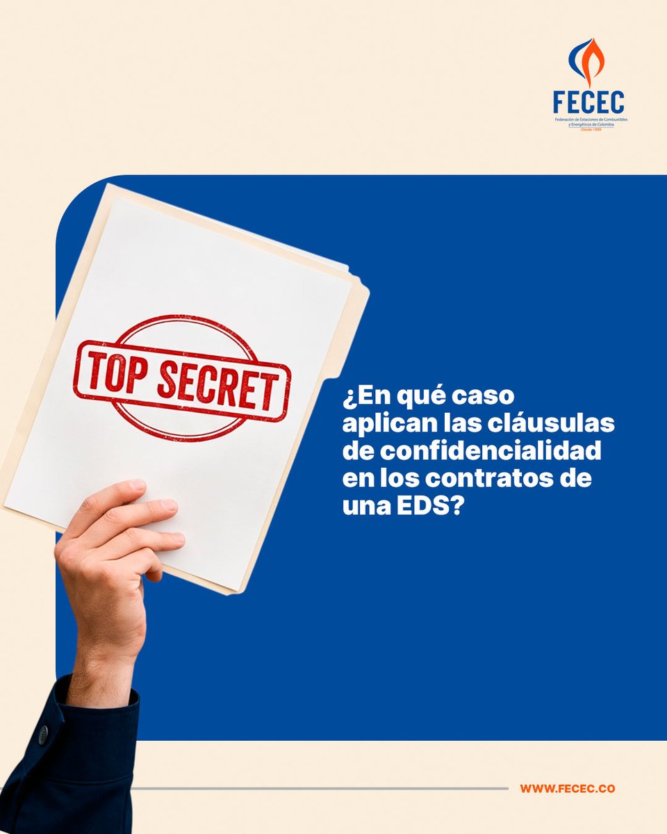 _fecec's tweet photo. #AgremiaciónFECEC #CláusulaConfidencialidad

En una EDS, proteger la información sensible también es parte de una gestión preventiva.

Claves, datos de clientes, información financiera, estrategias comerciales y procesos internos pueden requerir cláusulas de confidencialidad. https://t.co/pynbyrEtzV