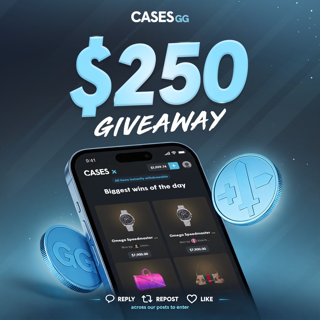 casesdotgg's tweet photo. $250 Activity Giveaway! 💸

We’re rewarding one of our most active followers this month with $250!

To enter: 
• Follow @casesdotgg 
• Retweet & tag a friend on this post
• Stay active throughout the month - like, comment & retweet our posts

Every interaction counts. Winner picked from ANY post this month - announced 18/10/2026! 🍀
