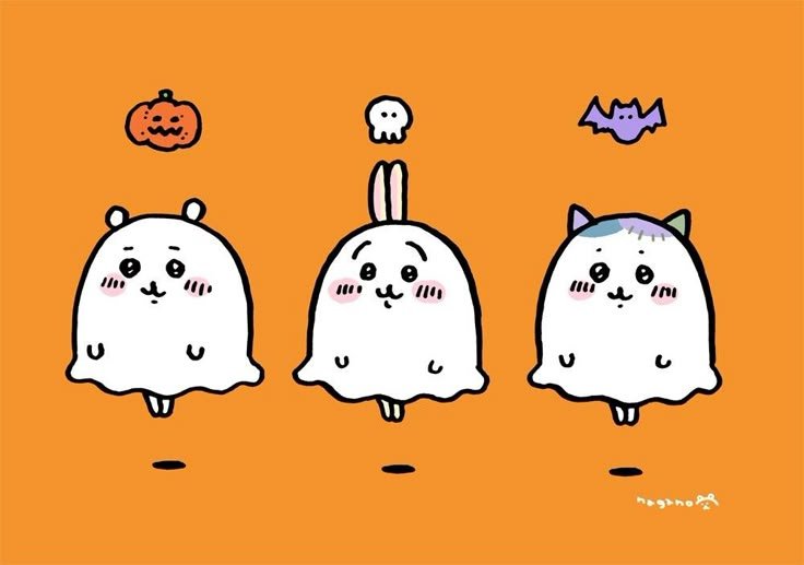 meowkkotsu's tweet photo. cutest ghosts ive ever seen https://t.co/iNpxaJ5w1z