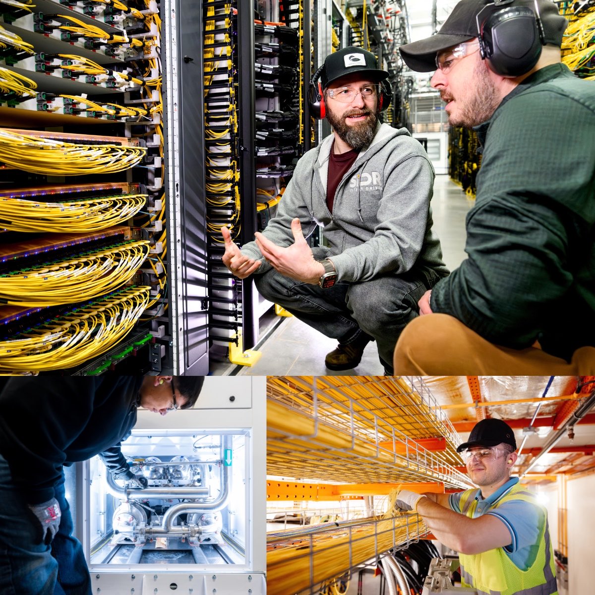 DavidZapolsky's tweet photo. The US is in the middle of its largest infrastructure buildout since the national highway system. Today Amazon formalized our Data Center Commitment &amp; launched Built Together: $1B+ for education, workforce training, &amp; community investment. Learn more here: https://t.co/B6pwY9a57H https://t.co/VJ4cyVCtMr
