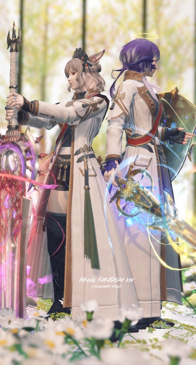 KIRIN0319's tweet photo. 🏷️ #komore_st #FF14 

フィンさんとコート併せ✨️
手に入れたらお写真したい…！と話していたのを覚えてくれてて、素敵なスタジオさんに連れて行ってくれたー！
とってもかっこよくて可愛い🫶

すごく楽しかったです、ありがとう☺️ https://t.co/VzHjCYY0FZ