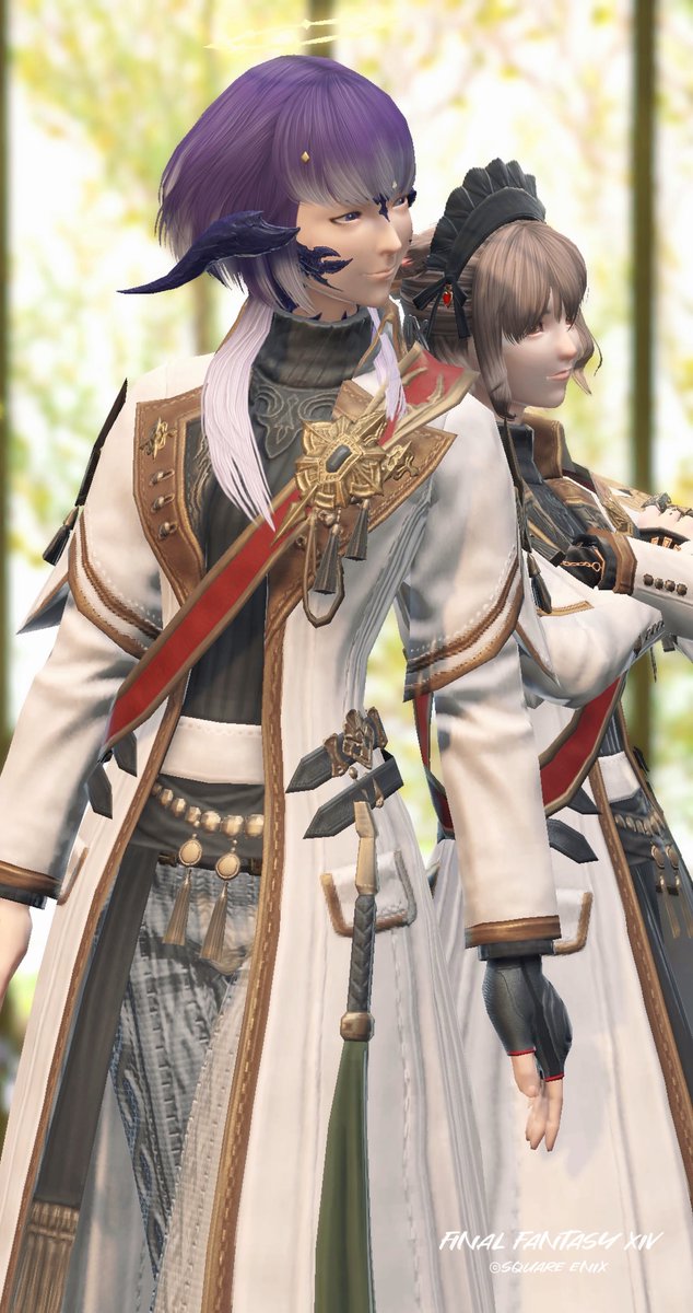 KIRIN0319's tweet photo. 🏷️ #komore_st #FF14 

フィンさんとコート併せ✨️
手に入れたらお写真したい…！と話していたのを覚えてくれてて、素敵なスタジオさんに連れて行ってくれたー！
とってもかっこよくて可愛い🫶

すごく楽しかったです、ありがとう☺️ https://t.co/VzHjCYY0FZ