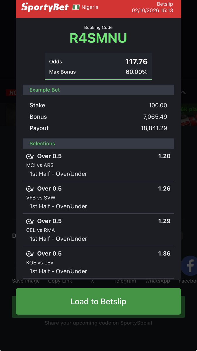billionaire_eze's tweet photo. 117 , 111 and 134 odds v football ✅✅

Kick off 4pm ✅✅ https://t.co/olOSex2est