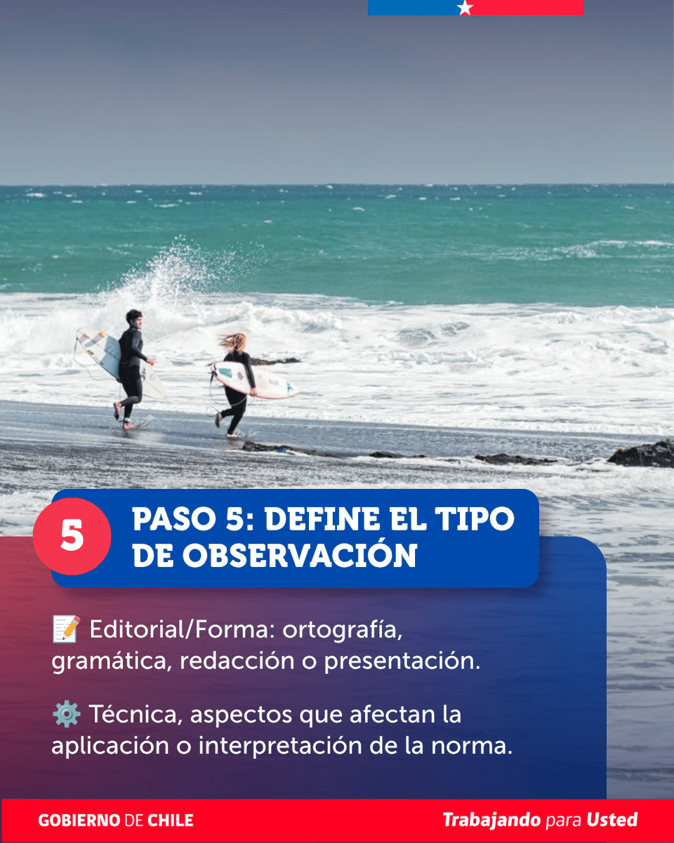 Sernatur's tweet photo. @Sernatur_RM @sernaturcoquimb @sernatur_1 @SernaturLagos @DescubreLosRios @sernatur_valpo @SernaturNuble @SernaturMaule @sernaturaysen @subturismo @Sernatur_XV @Sernatur_IX @SernaturBioBio @Sernatur_VI @SernaturAtacama @Sernatur2 Continuación del paso a paso para participar en la Consulta pública de tres normas técnicas de agua: rafting, canotaje y deslizamientos sobre olas.

🔗https://t.co/diFpWr0jlJ https://t.co/d4TntZGm00