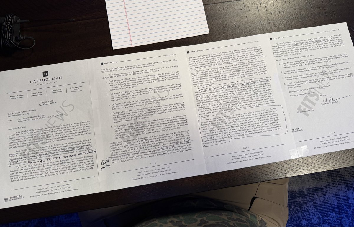 fitsnews's tweet photo. 🏛️⚖️ #Murdaugh
Wonder what we’re going to address on this week’s edition of the #WeekinReview?
Guessing that @HarpootlianSC letter might come up… https://t.co/d9XraMYYGe