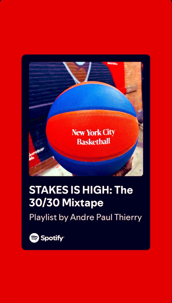 BeatTheClient's tweet photo. Get Over Being The Underdog.
When They Go High, You Get Down.
Andrรฉ Paul Thierryโs STAKES IS HIGH #screenplay available via @theblcklst
30/30 sounds, no skips now on @Spotify
https://t.co/rsXTcXQH82
#music #newmusicfriday #flashbackfriday #basketball #comedy #spotify #nyc https://t.co/xxyBc6qtHD