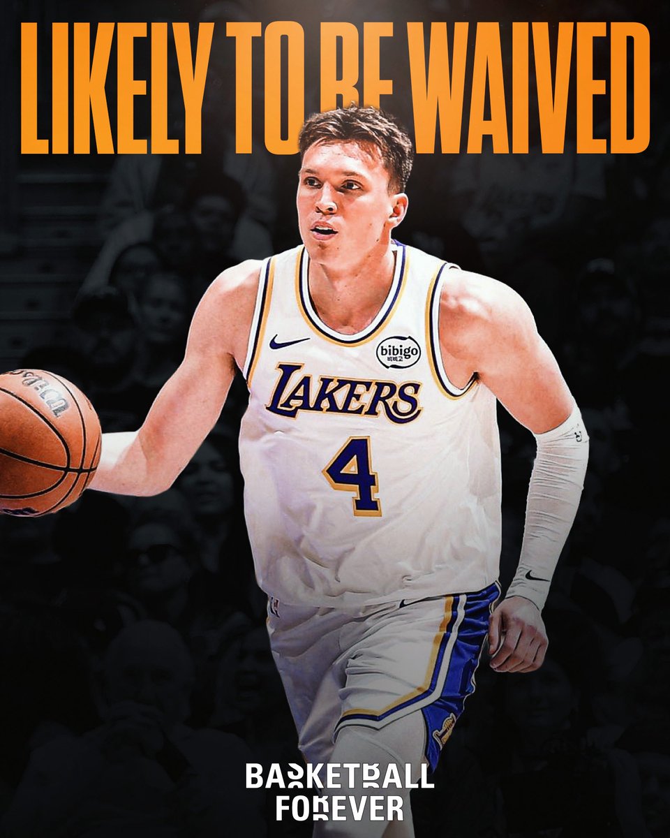 bballforever_'s tweet photo. Dalton Knecht is not expected to make the Lakers’ roster, per New York Post. 

“Not a good sign for Dalton Knecht, whom multiple rival executives expect to be the odd man out as the Lakers look to trim their roster from 16 players on standard NBA deals to the league maximum of 15.”