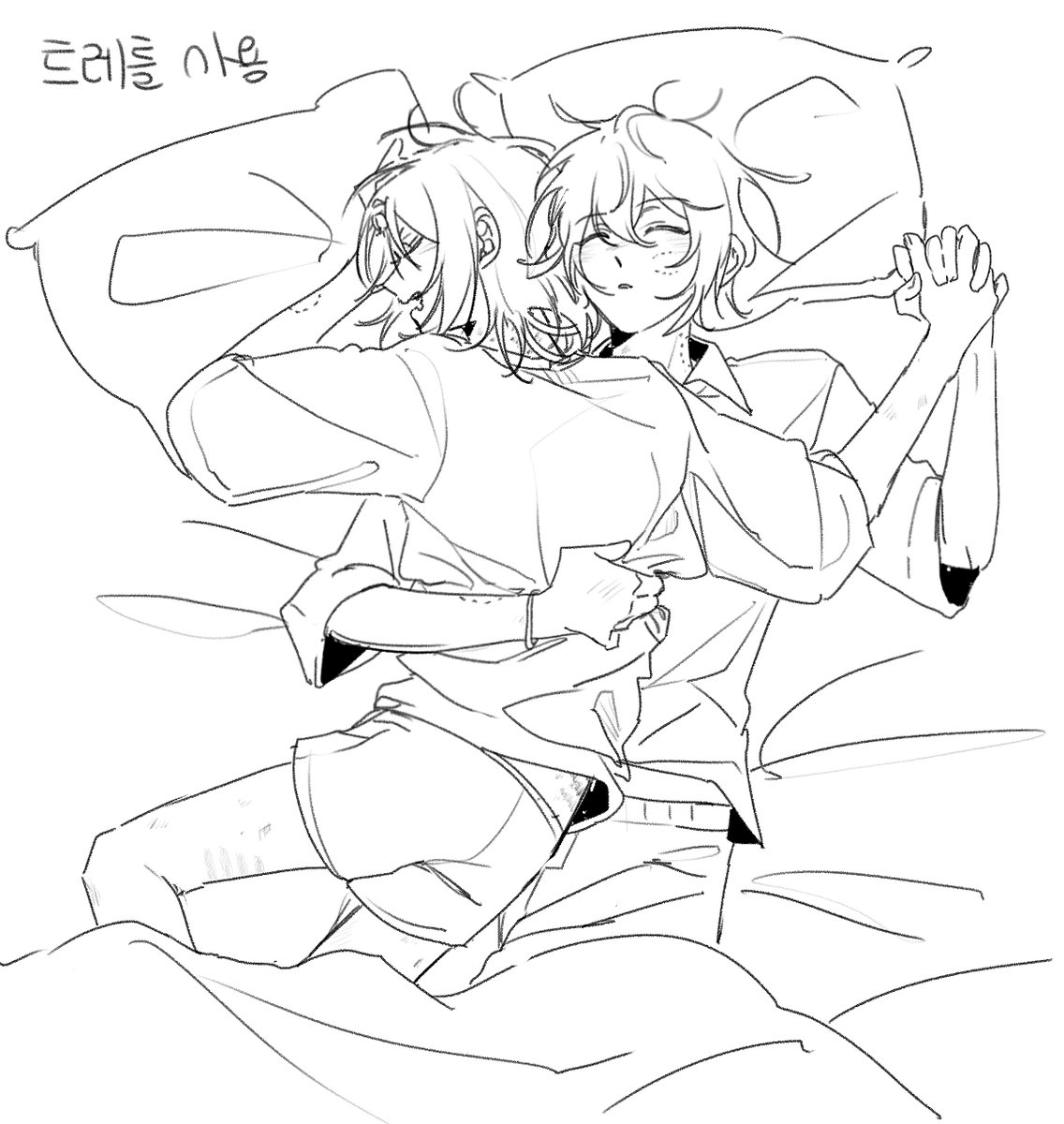 0lallallal0's tweet photo. 음 츠카레오 낙서 https://t.co/OgmCGOPnC5