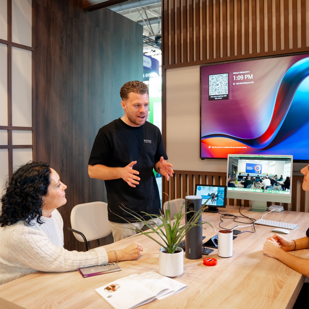 ISE_Show's tweet photo. Discover the Unified Communications Zone at ISE 2027 💻 Wireless mics, private 5G, smart meeting rooms &amp; video conferencing. 
📍 Halls 1 &amp; 2 | 📅 2–5 February 2027 | Barcelona
Register now 👉 https://t.co/nsq4PbVqX0 #ISE2027 #UnifiedComms https://t.co/sOZfPiMGFa