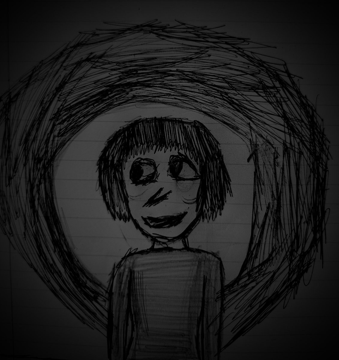 namenobodys's tweet photo. It's creepy girl month!

#art #illustration‌‌ #creepy #イラスト #アメリカンドッグ #マンデビラ #クオカード #写真が好き https://t.co/7WnuppqvmM