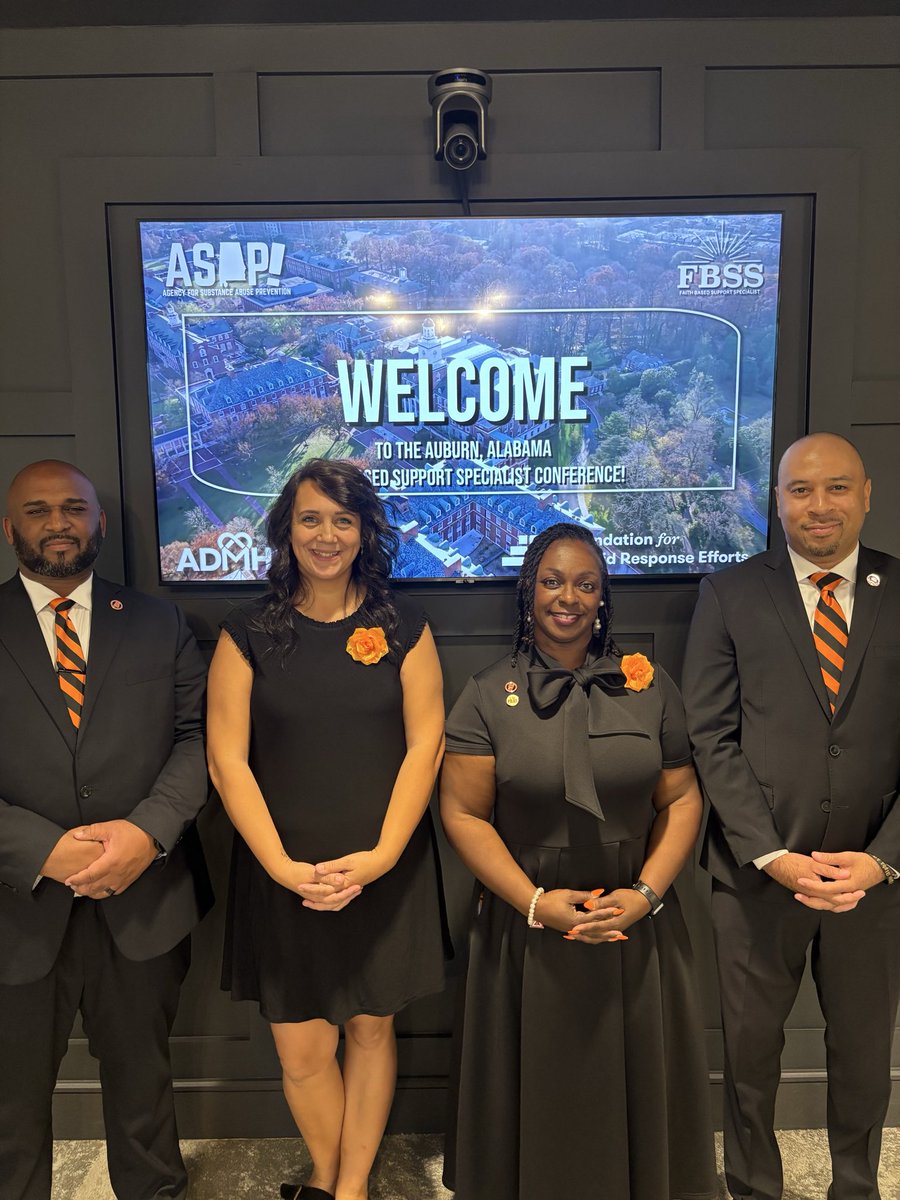 ASAP_PREVENTION's tweet photo. What a great two days at the FBSS Conference in Auburn, Alabama! We’re grateful for the opportunity to connect, learn, and continue working together to strengthen communities through prevention and support.
#FBSSConference #PreventionWorks #TeamASAP @FOREfdn @ALMentalHealth https://t.co/hAZl7nJl7N