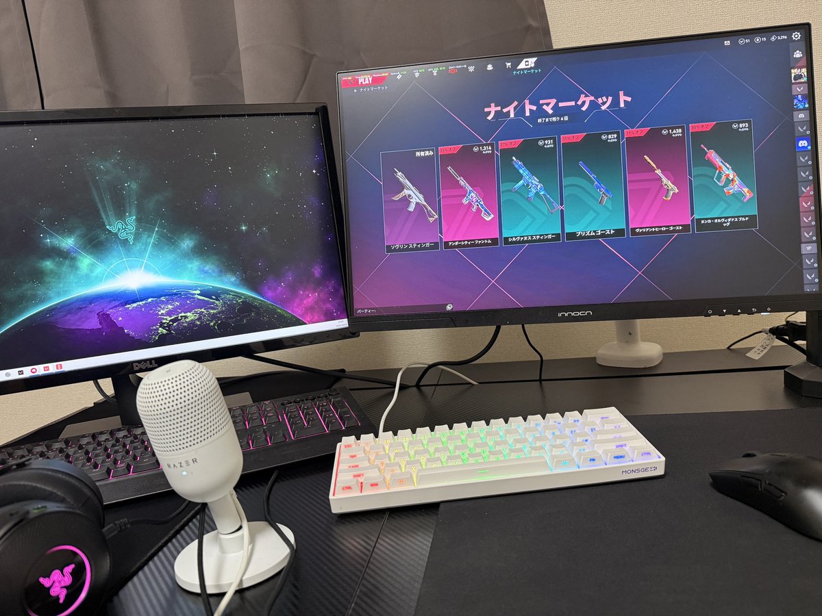 r5kwq's tweet photo. デスク変えました。線をもっと綺麗にしよ https://t.co/G6eDzsvlUT