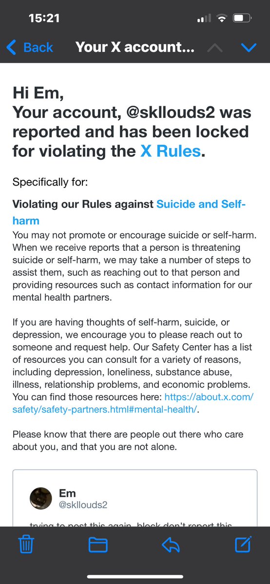 skllouds2's tweet photo. this guys such a fucking loser what do you get out of stalking and reporting every post😐 https://t.co/dTi4P9bjnk