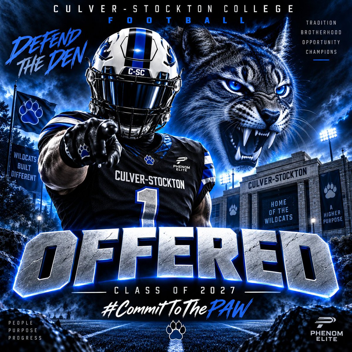 GriggsHayes's tweet photo. Blessed to receive an offer from @CSCwildcatsFB! π Thank you, @CoachCutshaw and the Wildcats staff! #CommitToThePAW
@KeylonKincade
@WoodrowFootball https://t.co/WtgU765GYJ