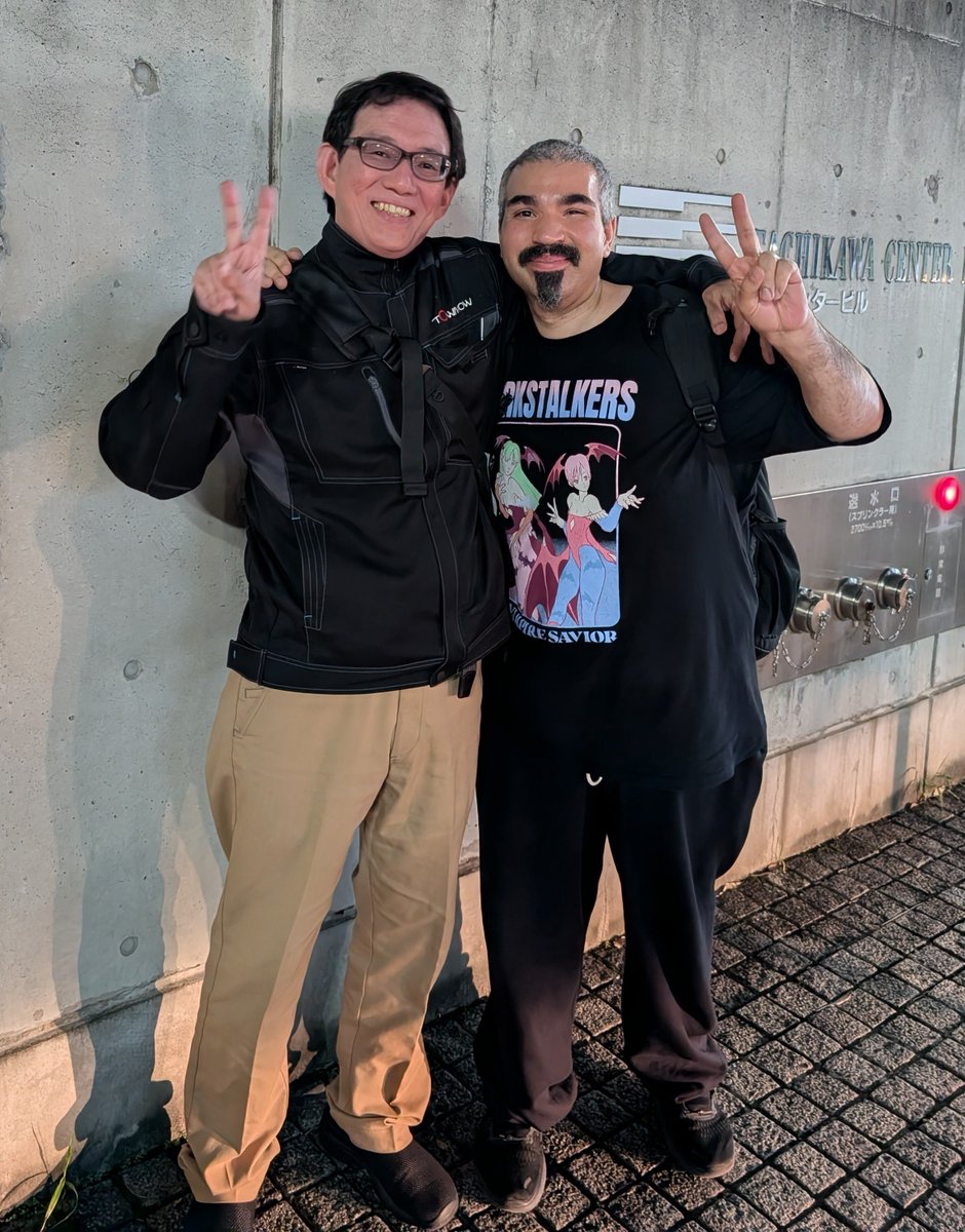 KENGALLON's tweet photo. @cUrSe_MightyMar 
Have a safe flight tomorrow! ggs! またね！ https://t.co/qADd7JvI32