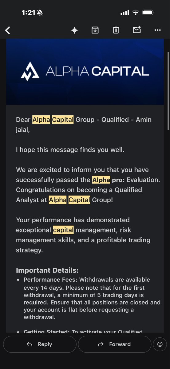 PropFirmShinobi's tweet photo. 🚨 Alpha Capital denied a $2,400 payout over an old IP

@AminJ7114 says @AlphaCapitalUK blocked his dashboard after he waited around 10–12 days for a $2,400 payout.

The issue?

He says an IP linked to his account was also used to purchase another account back in April 2025.

He denies sharing his login.

He also says 3 more $100K accounts were blocked, including 2 Phase 2 accounts and 1 Phase 1.

Now he’s asking a pretty fair question:

Why did an 18-month-old IP only become an issue when the payout was requested?

@AlphaCapitalUK @george_kohler

If there’s an IP match, show the record and explain the connection.

#AlphaCapital #PropFirm #Trading #Payout