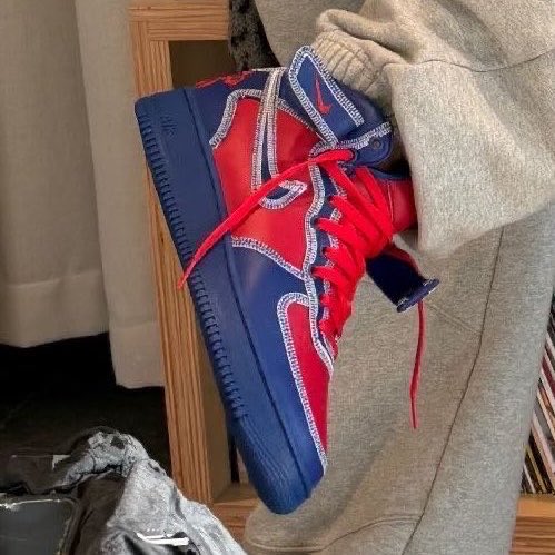 Ovrnundr's tweet photo. Concrete Boys x Nike Air Force 1 Mid “Contrast Stitch” by Lil Yachty 🪡

• Holiday 2026

- Releasing in 2 colorways https://t.co/MhBkyq1Lp5