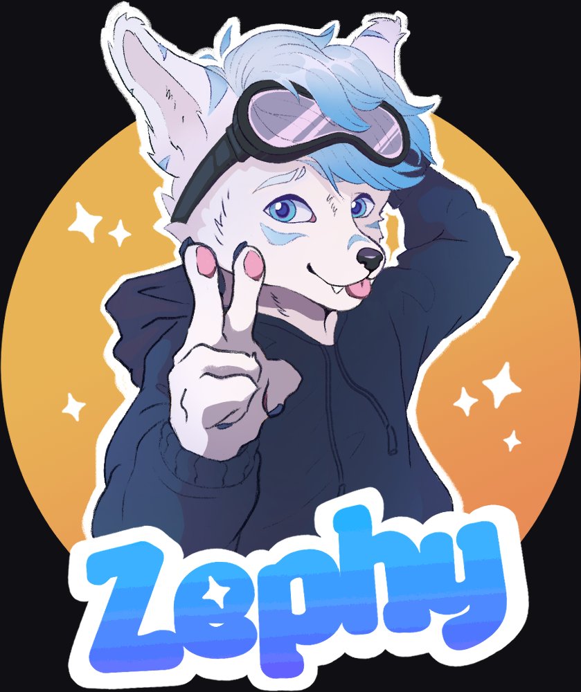 ArtMousey's tweet photo. A badge I've drawn for an amazing friend from VRchat Zephy. He wanted to get one for a convention!  #vrchatcommunity #furryart https://t.co/Dlodt9EW56