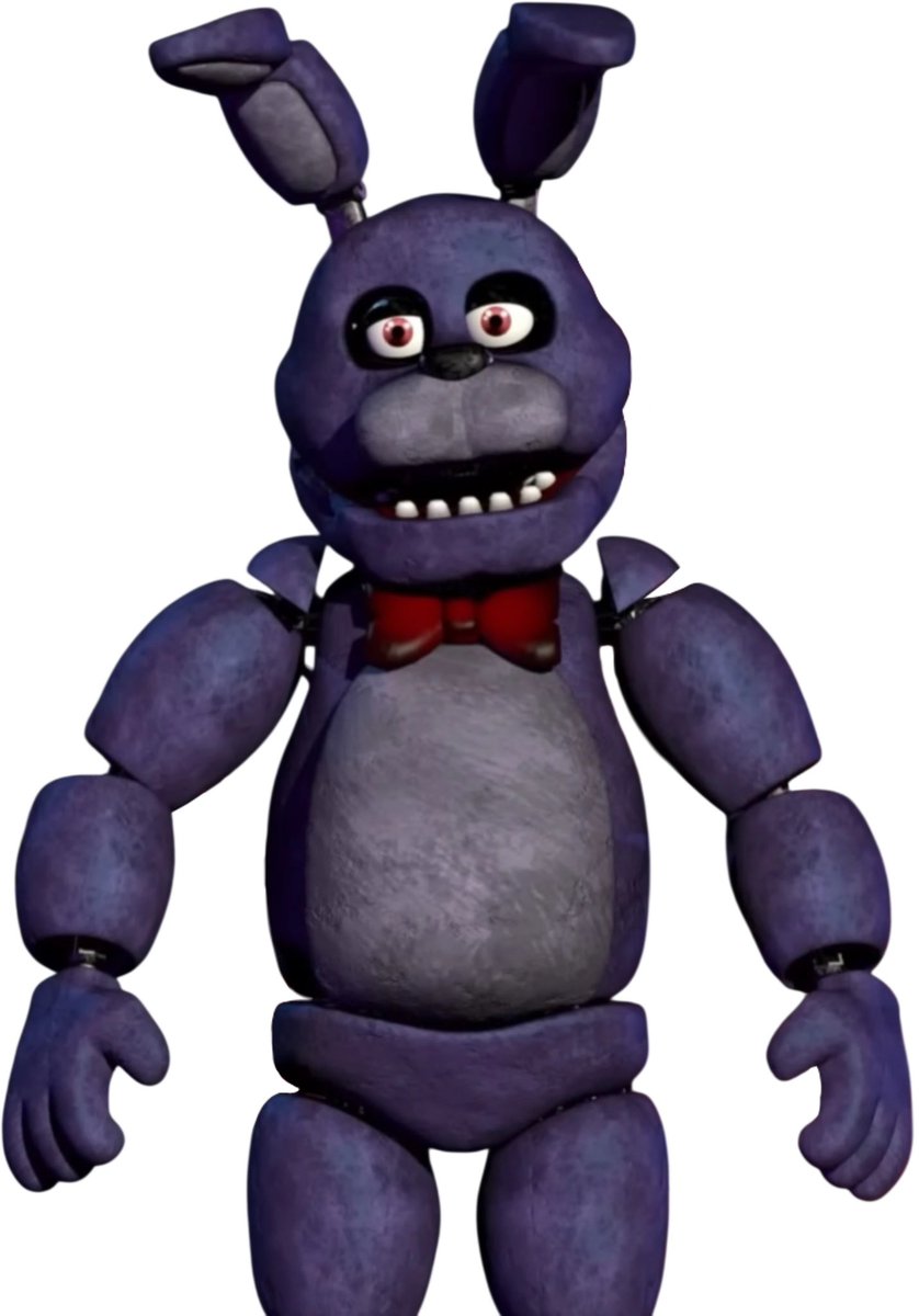 Lichtrap's tweet photo. Actually really interesting that Bonnie’s skin actualy still changes back to his FNAF 1 color scheme depending on the lighting, despite having blue textures https://t.co/sgd2iRkBcT