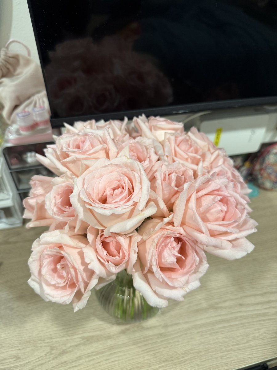 FramePradidtaen's tweet photo. ช่อนี้ 250 ในแจกัน 20 ดอก 60 บาท ไปทุกเดือนรักปากคลอง https://t.co/TF3wB2eIQb