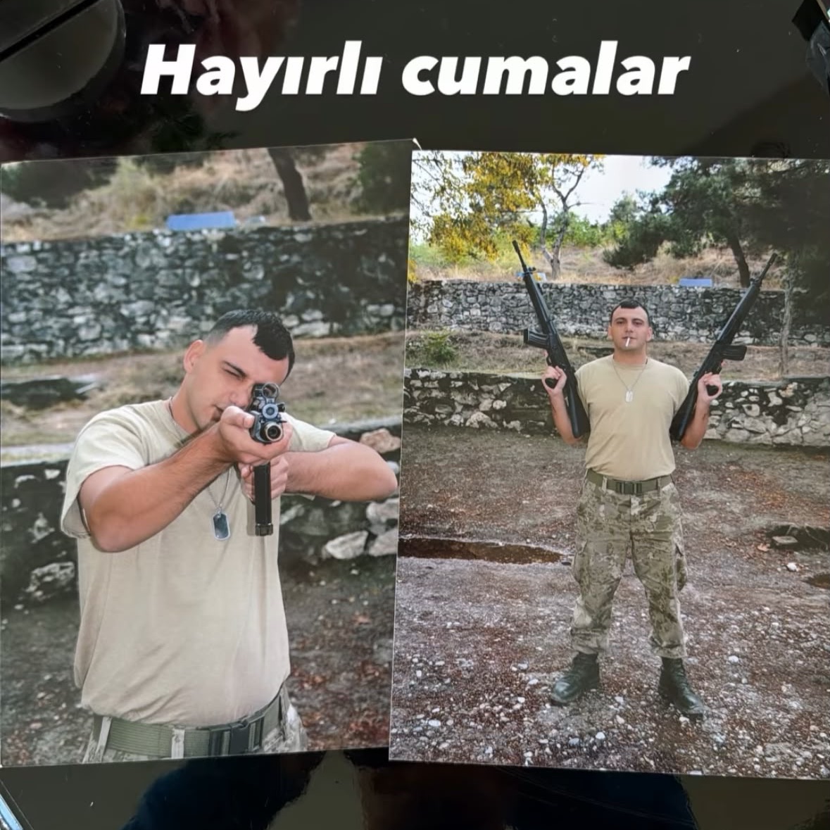 populicc's tweet photo. Mika Raun'un sevgilisi Batu Can, askerlik görevini tamamladı. https://t.co/sRDSchpQC7
