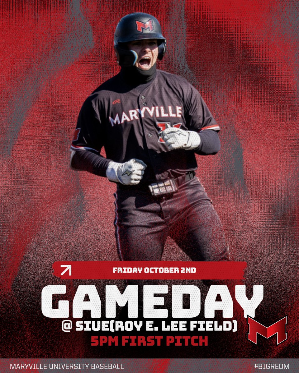 BaseballMU's tweet photo. FALL BALL GAME 1‼️

Our fall schedule continues as we take on SIUE at Roy E. Lee Field. Come out and see the action.

#Baseball #NCAA #BigRedM #FALLBALL #CollegeBaseball https://t.co/phCKq6KmGC