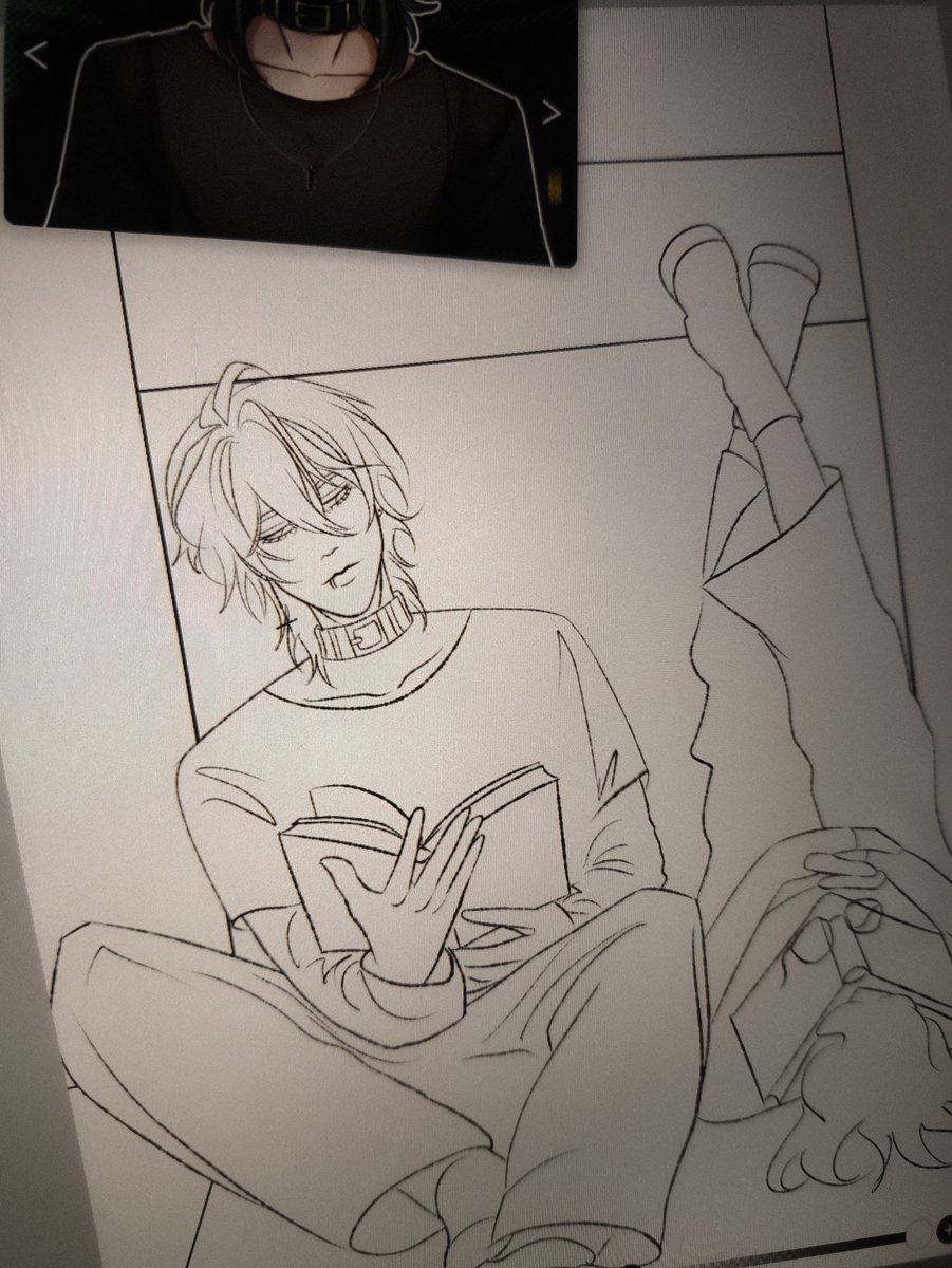 neal_remio's tweet photo. A Quiet Corner of the Library 📚🍂
#tkatb #solivan #sol #tkatbsol #solivanbrugmancia #art #fanart #fyp https://t.co/DEy6prjnjX