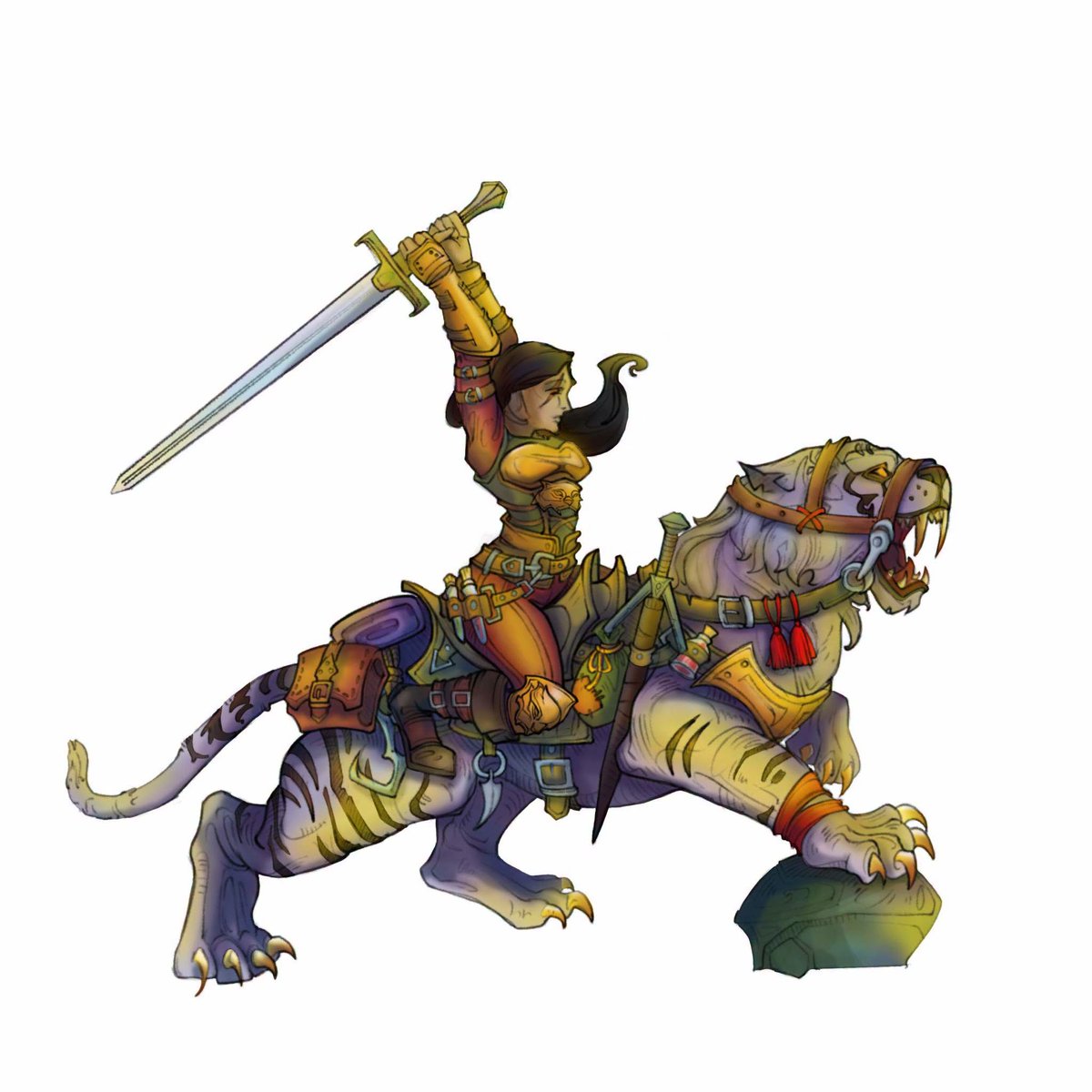 LegendsofSignum's tweet photo. The Monster Hunters' Guild included many factions dedicated to the slaughter of specific kinds of creatures. The Black Cat Brotherhood was one such group.
#LegendsOfSignum #conceptart #fantasycharacters #fantasyart #monsterhunters #signumgames https://t.co/SRNezT7VcX