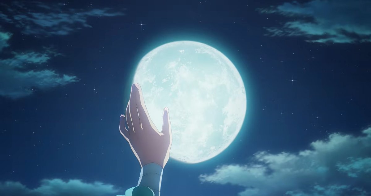 DeadLandsLilac's tweet photo. There’s also something heartbreakingly beautiful about this scene that I didn’t mention in my previous post, and that’s totally my fault, but the hand caressing Jinshi’s face here is also the hand with the crooked pinky finger. So it’s her broken self embracing his broken self. https://t.co/pjILqf6tze