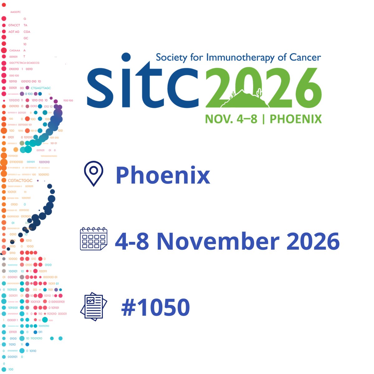 TransgeneSA's tweet photo. @TransgeneSA to Present a Poster on Preclinical Data from a Novel Oncolytic Virus on November 7, at @sitcancer 2026.
📰 press release 👉 https://t.co/9W5Fw8KhbH https://t.co/hTDnovY2BG