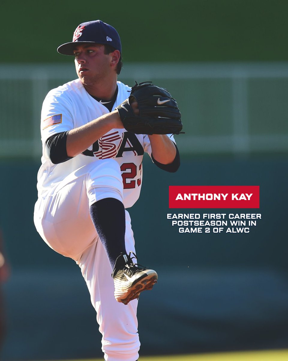 USABaseballCNT's tweet photo. Big week for these two on the bump in the ALWC 🫡 https://t.co/6iIpqZYZGy