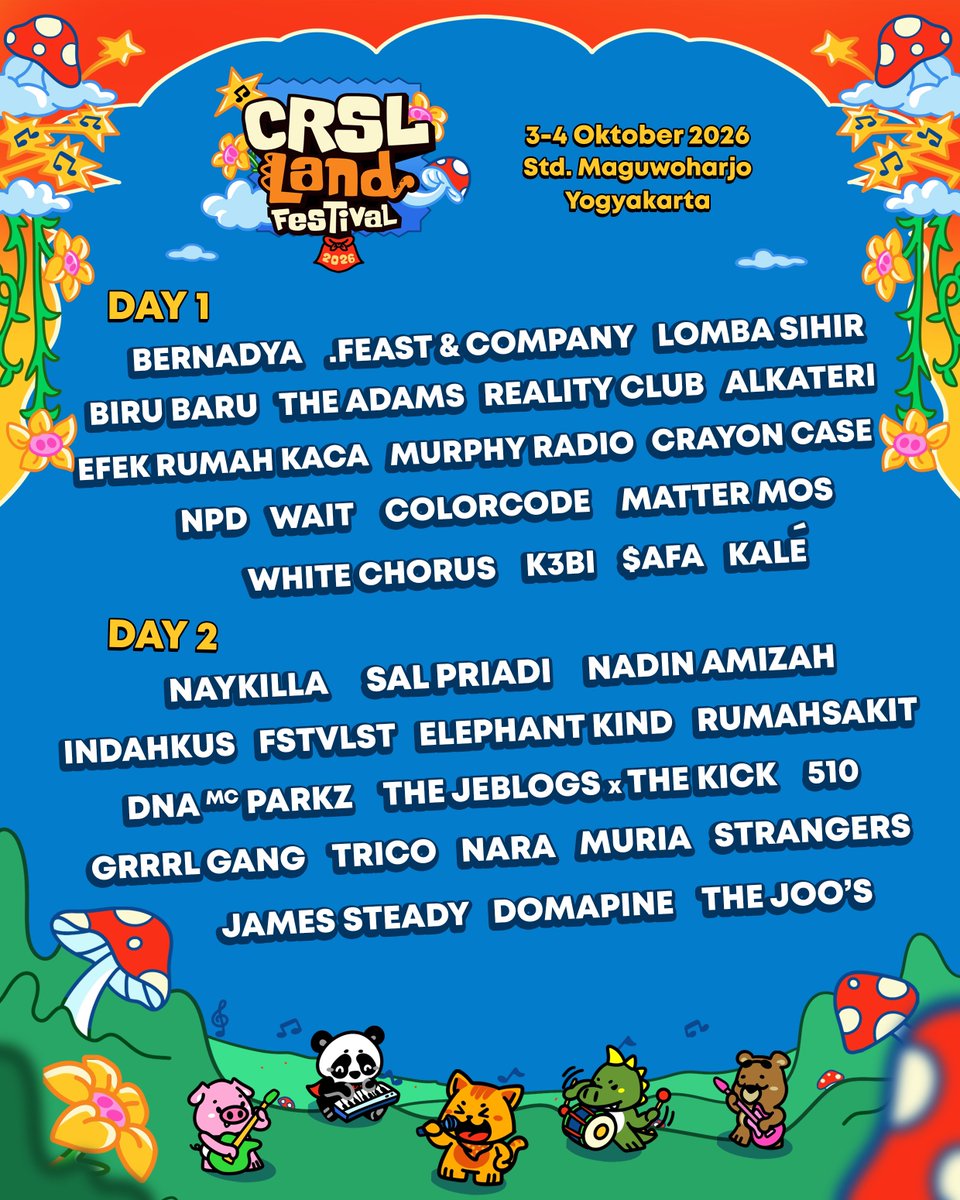 FSTVLST's tweet photo. akhir pekan ini Bogor lalu Jogja.
mari kita jumpa~ https://t.co/a7phIZF3ya