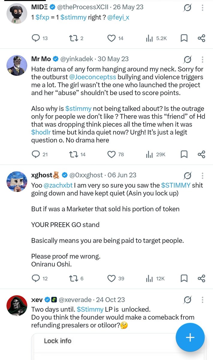 Fijacyber_'s tweet photo. Yeah... rebranding won't save you, Feyi.
You made it by rugging CTNG.
=> Speak against rugs and kols
=> Positioned as the only good kol on CT
=> Proceeds to launch Foxpal NFT and $STIMMY
=> RUGS BOTH. Then he went into extinction.
=> Blocks everyone.
Street never forgets. https://t.co/L2Drfrdc8M
