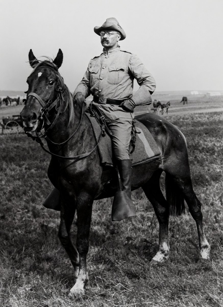 ConservativeTht's tweet photo. “If the immigrant who comes here in good faith becomes an American and assimilates himself to us, he shall be treated on an exact equality with everyone else… But this is predicated upon the person becoming in every facet an American, and nothing but an American.” ~ Theodore Roosevelt

#TheodoreRoosevelt #ConservativeThought