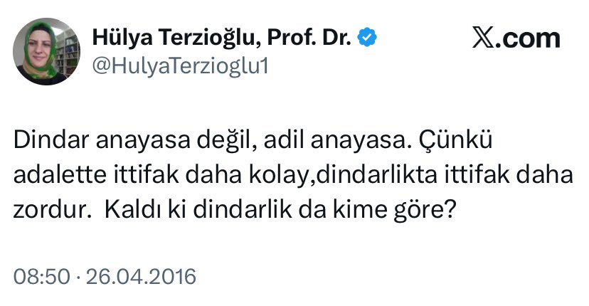 _Devletci_'s tweet photo. Bunu tekrar paylaşmak istedim; 

Zira bunun üzerine ciltler dolusu söz söylenebilir.

Dünya’daki en iyi adalet Allah’ın adaletidir!

Dindarlıkta adalet yok demek, islam’a ve Allah’a şirk koşmak değil midir bir nevi?

Ak Hareketin Reis önderliğinde neden ve ne amaçla başladığını özümseyememişlerle yol yürümek yüktür!

Yol yakınken…