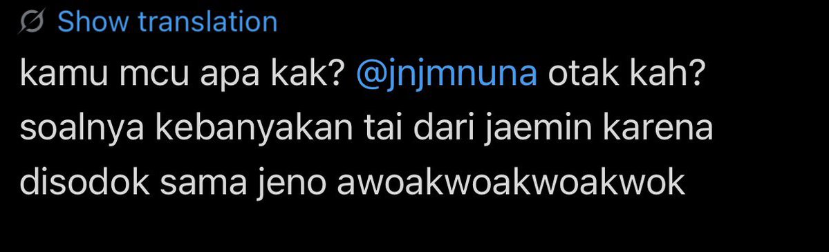 belsenang's tweet photo. tanggung jawab lah anjing gara gara ketikan lu jm jadi dilecehin gini🙂 https://t.co/Q9VYAGVX3g