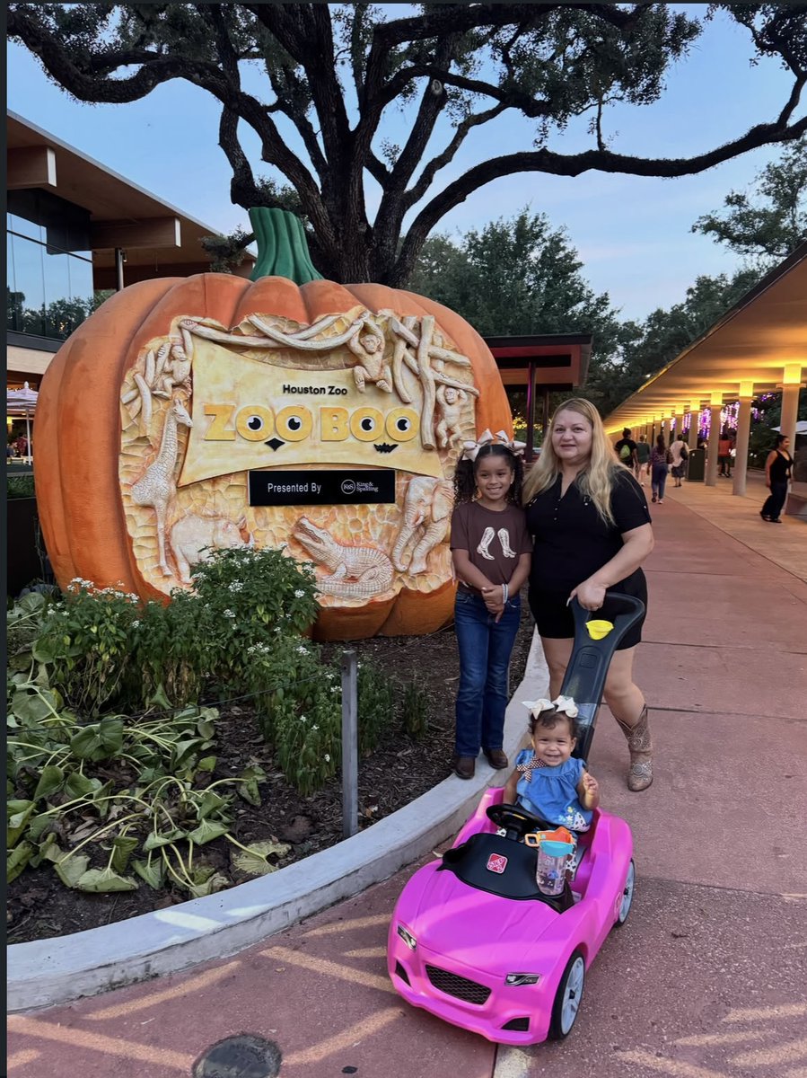 houstonzoo's tweet photo. Houston, fall has arrived at the Zoo! 👻 

Zoo Boo, presented by King &amp; Spalding, is back with a whole month of fall and Halloween fun. Don't ghost us! Get tickets here: https://t.co/2reNJeqsu7

📸: Mariela, Evelyn D., and Regan H. https://t.co/xrT4ZUQgNC