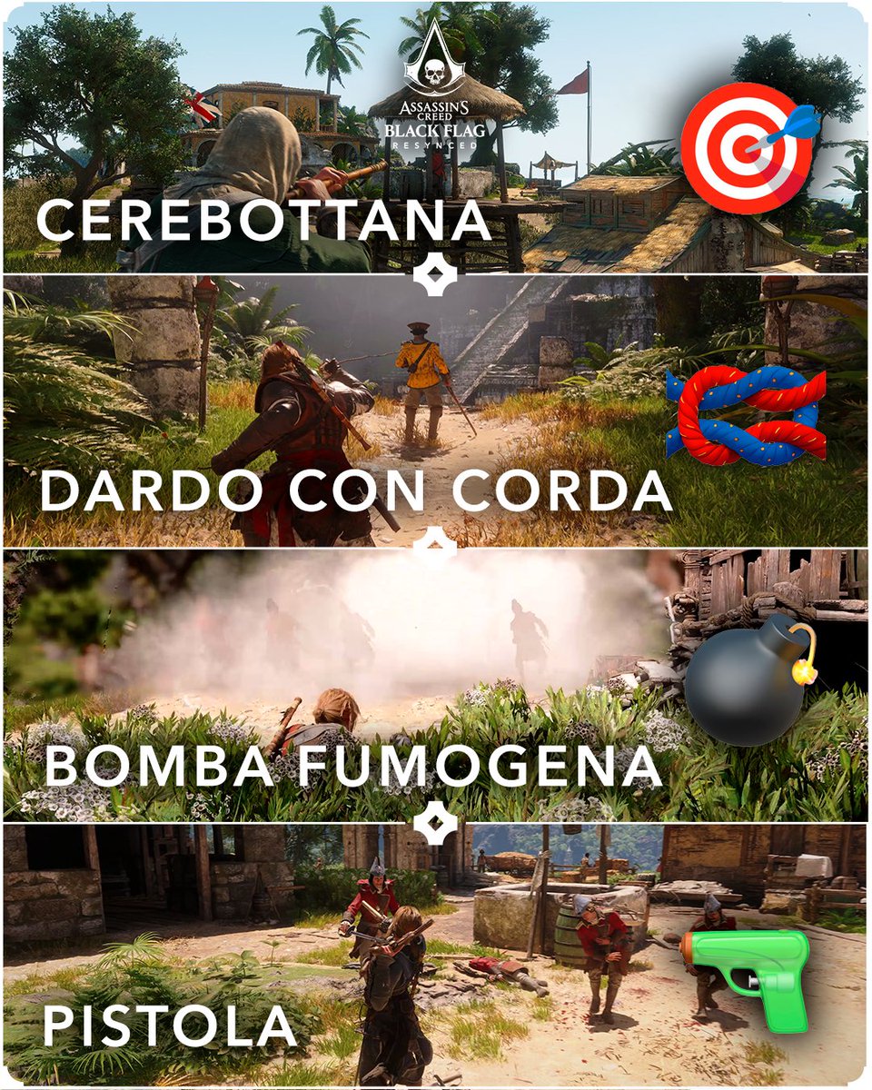 AssassinsITA's tweet photo. Aye, Assassini! Quale strumento portate sempre con voi? 🏴‍☠️🦅

👇 Votate il vostro preferito!

#AssassinsCreed https://t.co/cVocYWxbhf