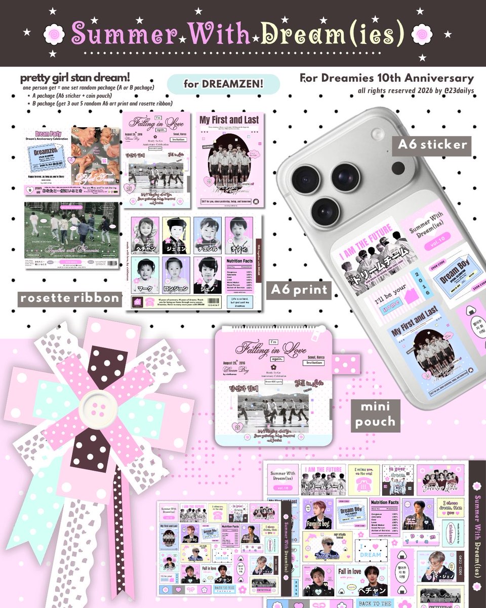23dailys's tweet photo. [ last 7dream freebies by @23dailys ]

ᯓ★ ‘Summer With Dream(ies)’ 🎀

how to claim? 
- likes and rt this are appreciated!
- limited quantity for dreamzen only!
- pls read tnc on gform
- gform will be shared on 4 October 2026 (20.30 WIB)
- link co by 🍊confirmed by dm 🫶🏻 https://t.co/mLrEDOU71L