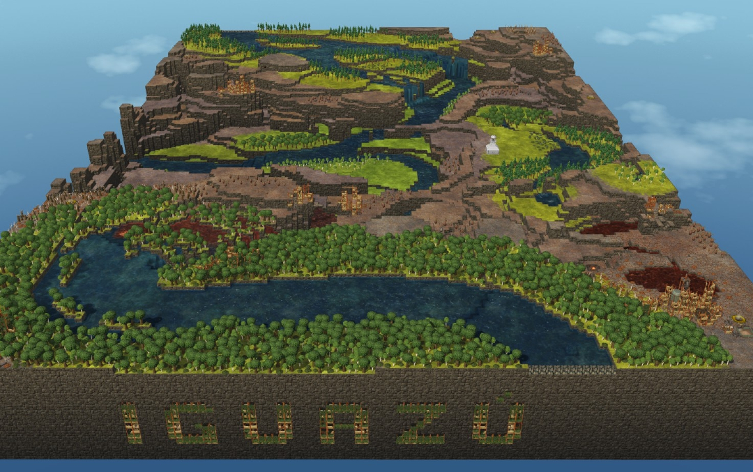 Timberborn's tweet photo. How about taking your beavers for a weekend trip to... Niagara &amp; Iguazú Falls? 💦

neklai's creation is one of the most popular custom maps available since the 1.0 launch (and yes, it was updated for 1.1). 👏🦫

Get it here: 🔗 https://t.co/yJFf7GQLUy https://t.co/VkE4vVLAlf