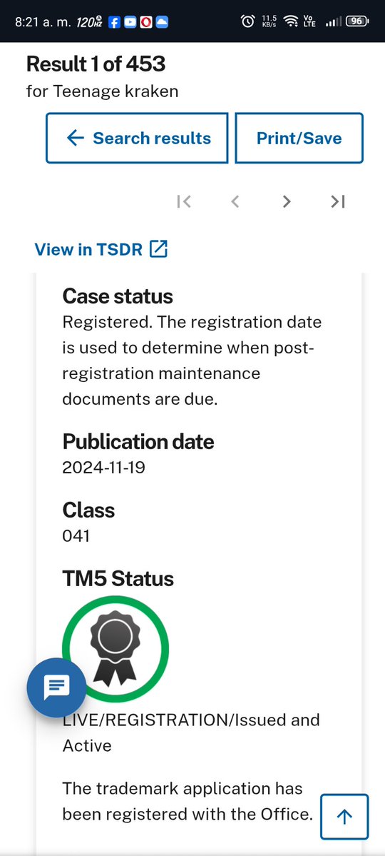 Indig0drag0n's tweet photo. The #RubyGillman #TeenageKraken trademark (The one that includes entertainment services) has been registered!

https://t.co/XjQmo1DOL4

@pcs_pop @_itsamedfffaz https://t.co/Nc1diAi5pQ