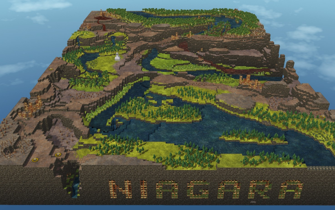 Timberborn's tweet photo. How about taking your beavers for a weekend trip to... Niagara &amp; Iguazú Falls? 💦

neklai's creation is one of the most popular custom maps available since the 1.0 launch (and yes, it was updated for 1.1). 👏🦫

Get it here: 🔗 https://t.co/yJFf7GQLUy https://t.co/VkE4vVLAlf