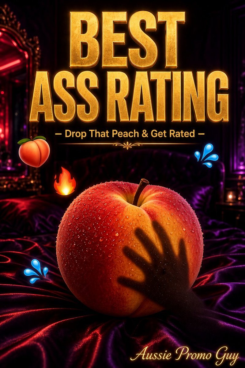 RyanMC844's tweet photo. 🍑 BEST ASS RATING – Drop That Peach &amp; Get Rated 🔥
Queens, it’s rating time 😈 Show us that perfect, spankable, juicy ass and let the community score it  

Drop your best pic or video in the replies, no limits on how slutty you go.  💦 https://t.co/ibz8JbHIvl